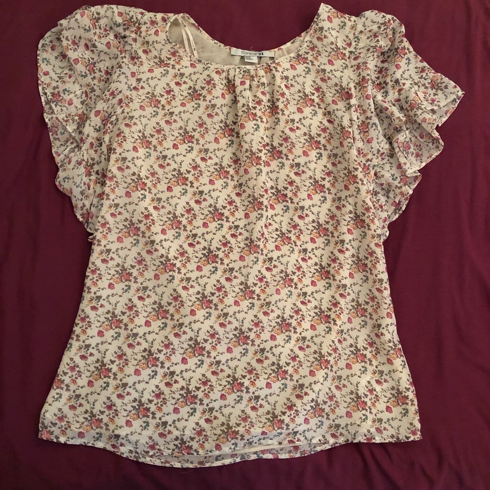 Forever 21 Floral Top